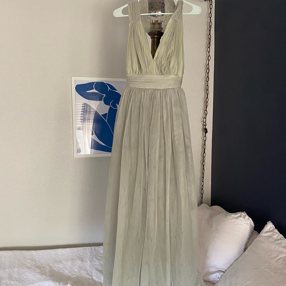 ASOS Tulle Sage Gown